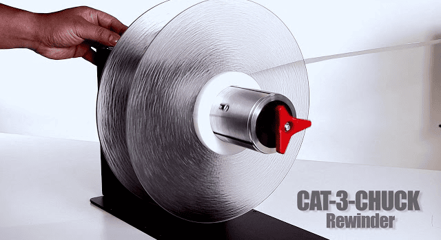 Heavy Duty CAT-3 Label Rewinders | Fast Rewinding, Loading and Unloading