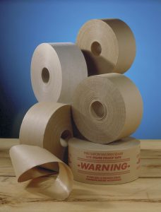 Water-Activated Tape: Custom Printed and Unprinted