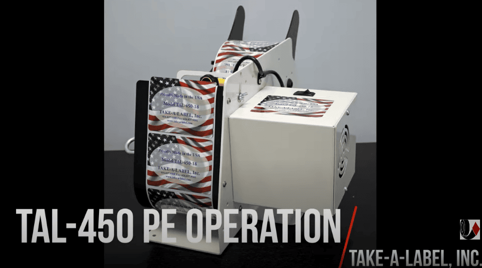 Electric Label Dispenser: TAL-450 Photo Eye