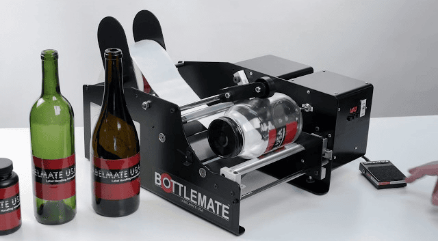 Bottle Label Applicator | BOTTLEMATE Automatic Label Applicator for Bottles